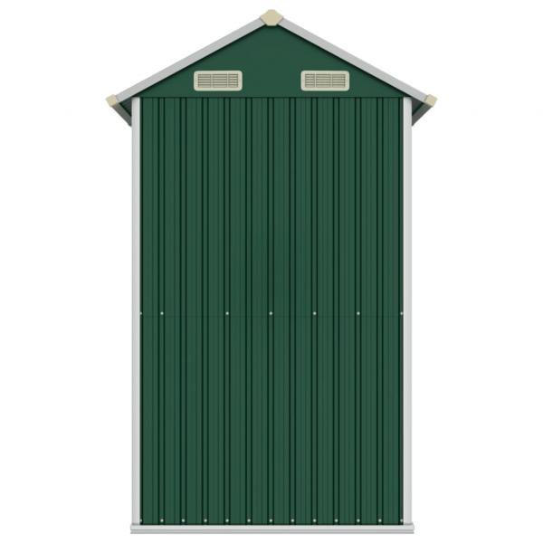 Gerätehaus Grün 192x152,5x237 cm Verzinkter Stahl