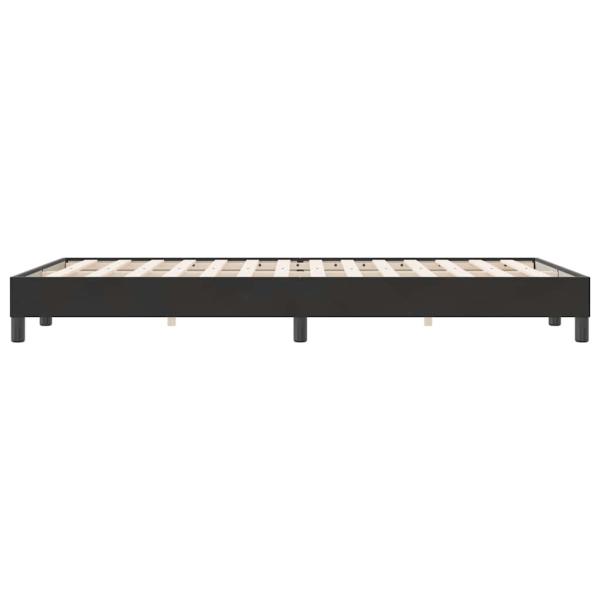 Boxspringbett ohne Matratze Schwarz 120x220 cm Samt