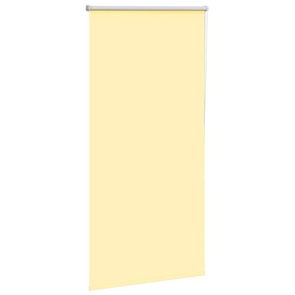 Verdunkelungsrollo Gelb 75x130 cm Stoffbreite 70,7 cm Polyester