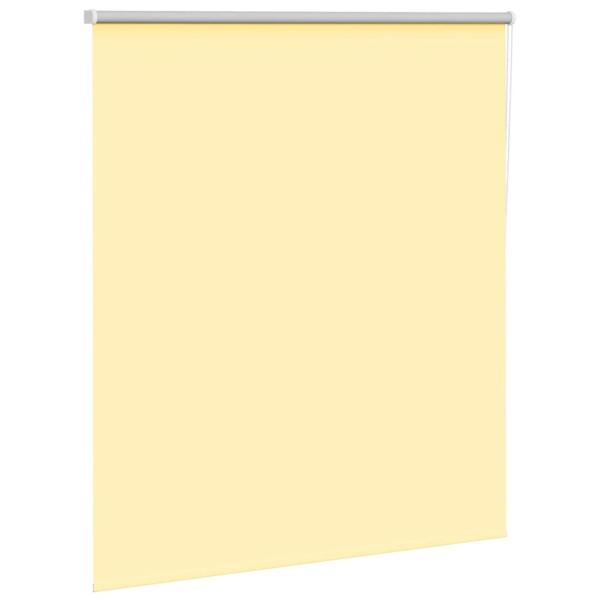Verdunkelungsrollo Gelb 135x150cm Stoffbreite 131,6cm Polyester