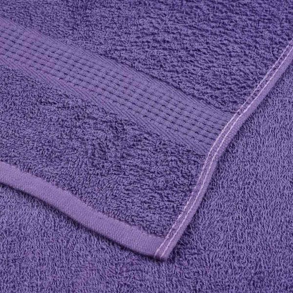 Seiftücher 2 Stk. Lila 30x30 cm 360 g/m² 100% Baumwolle