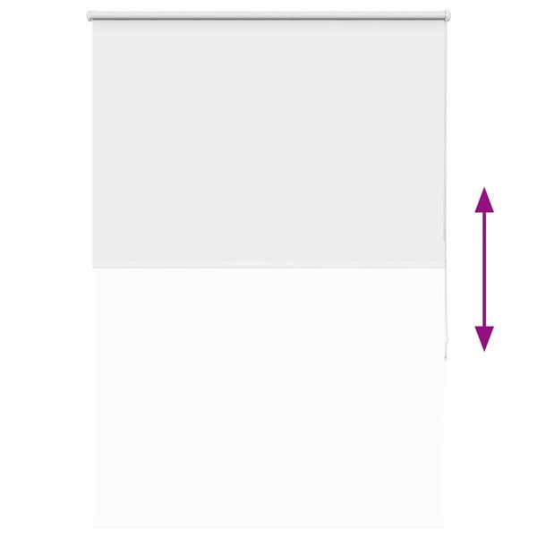 Verdunkelungsrollo Weiß 115x175 cm Stoffbreite 110,7 cm