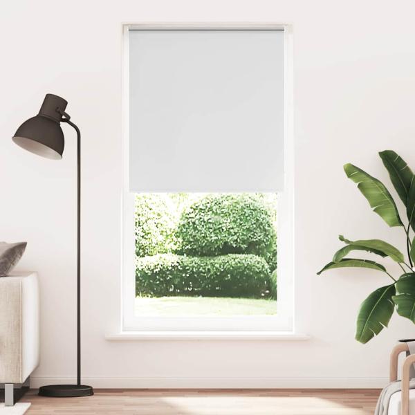 Verdunkelungsrollo Weiß 105x210 cm Stoffbreite 100,7 cm