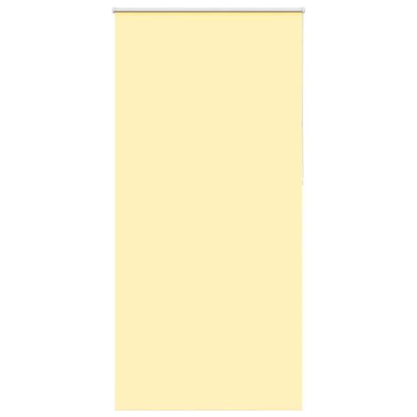 ARDEBO.de - Verdunkelungsrollo Gelb 95x230 cm Stoffbreite 90,7 cm Polyester