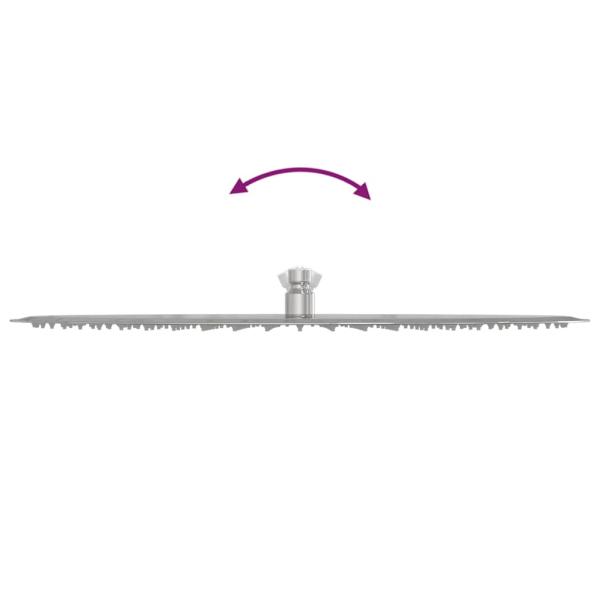 Regenbrause Edelstahl 304 50 cm Rund