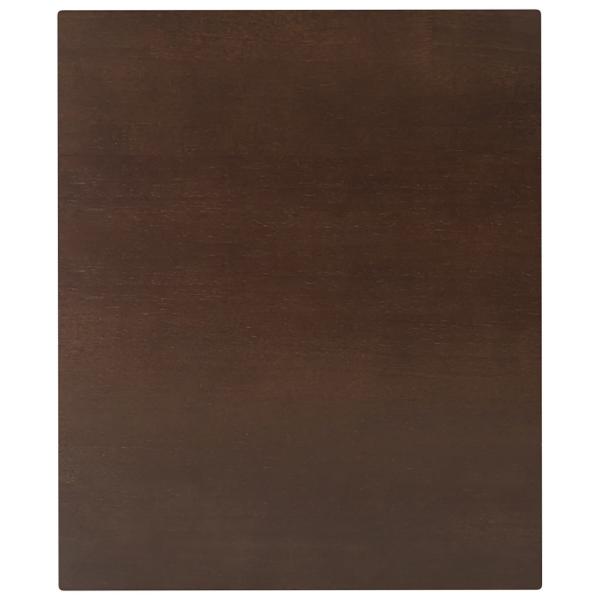 Esstisch Hellbraun Massivholz Gummibaumholz