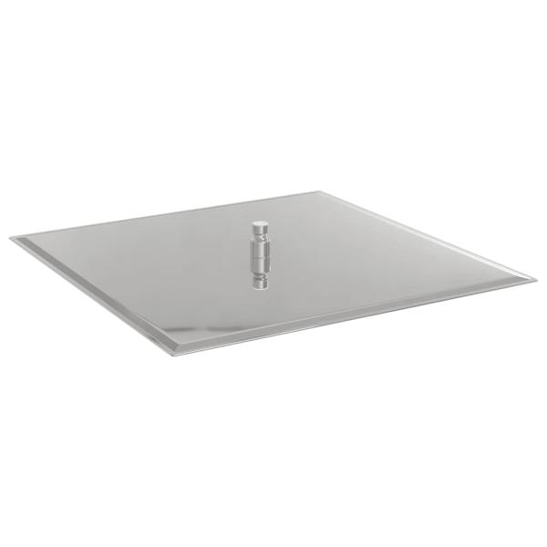 Regenbrause Edelstahl 304 50x50 cm Quadrat