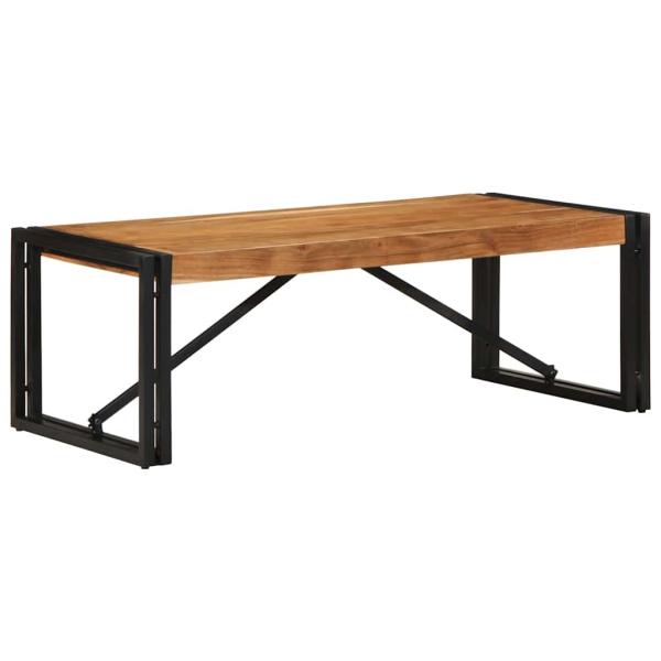 ARDEBO.de - Couchtisch 100x50x35 cm Massivholz Akazie