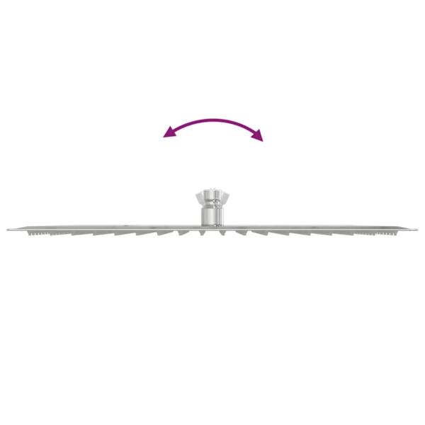 Regenbrause Edelstahl 304 40x40 cm Quadrat
