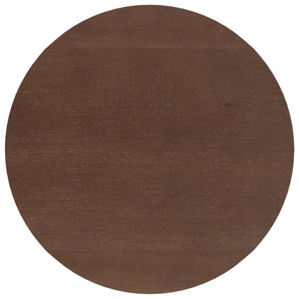 Esstisch Hellbraun Massivholz Gummibaumholz