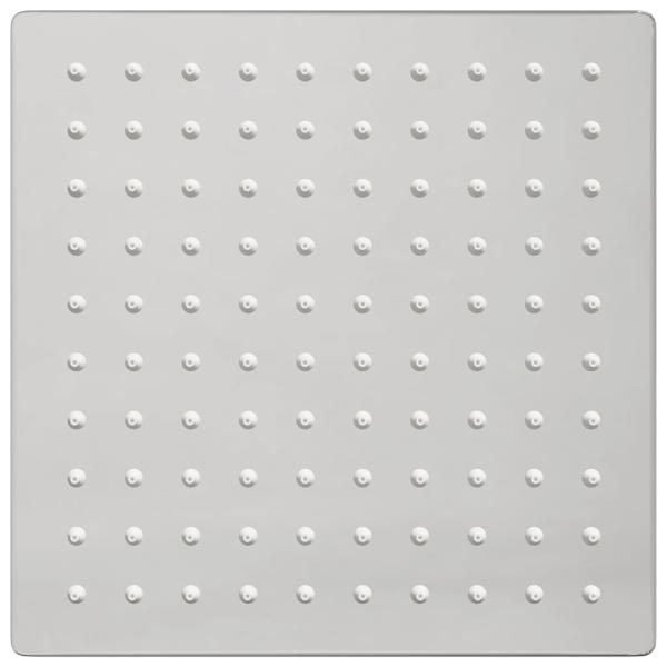 Regenbrause Edelstahl 304 20x20 cm Quadrat