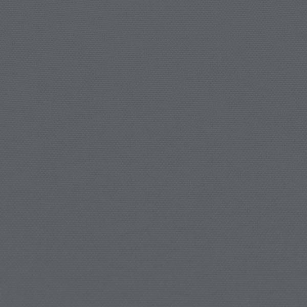 Gartenhocker mit Kissen Schwarz und Grau Poly Rattan