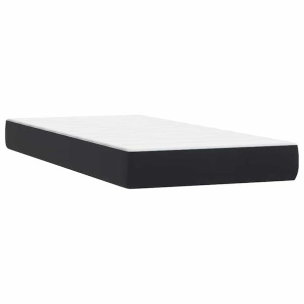 ARDEBO.de - Boxspringbett mit Matratze Schwarz 180x220 cm Samt