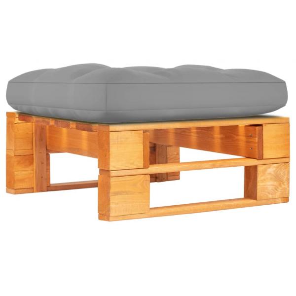 ARDEBO.de - Garten-Palettenhocker Honigbraun Imprägniertes Kiefernholz