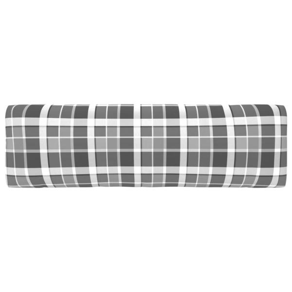 Outdoor-Mittelsofa Paletten Kiefernholz Imprägniert Weiß