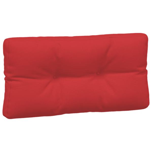 ARDEBO.de - Palettenkissen 3-tlg. Rot Stoff
