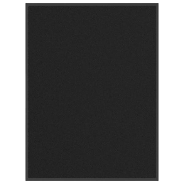 ARDEBO.de - Fußmatte Schwarz 90x120 cm