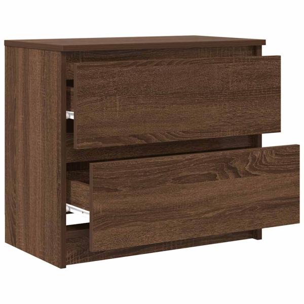 TV-Schrank Braun Eichen-Optik 60x35x54 cm Holzwerkstoff