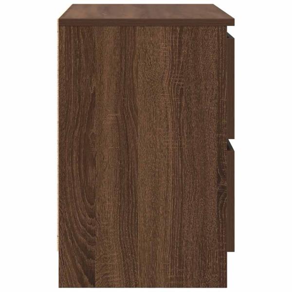 TV-Schrank Braun Eichen-Optik 60x35x54 cm Holzwerkstoff