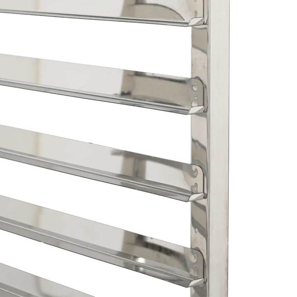 ARDEBO.de - Tablettwagen mit 12 GN-Behältern 75x55x87 cm Edelstahl