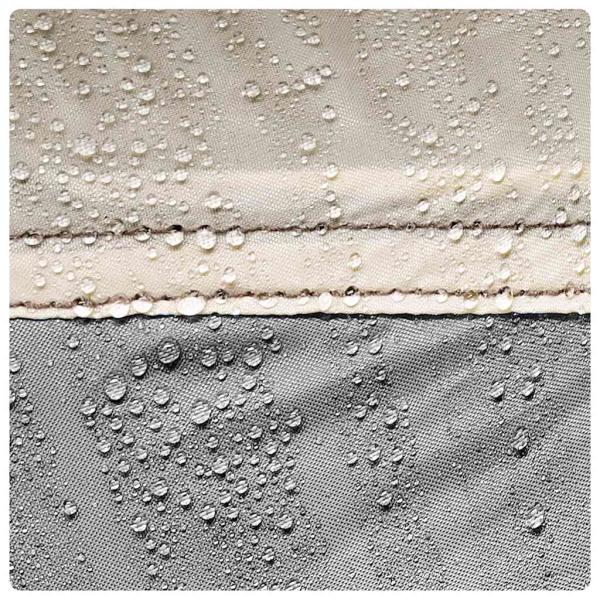 Strandzelt 2 Personen Grau Wasserdicht