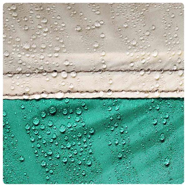 Partyzelt Seegrün Wasserdicht