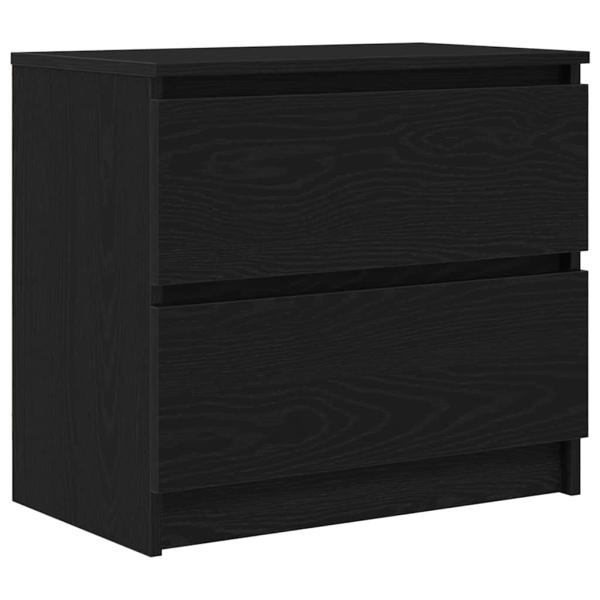 TV-Schrank Schwarz 60x35x54 cm Holzwerkstoff