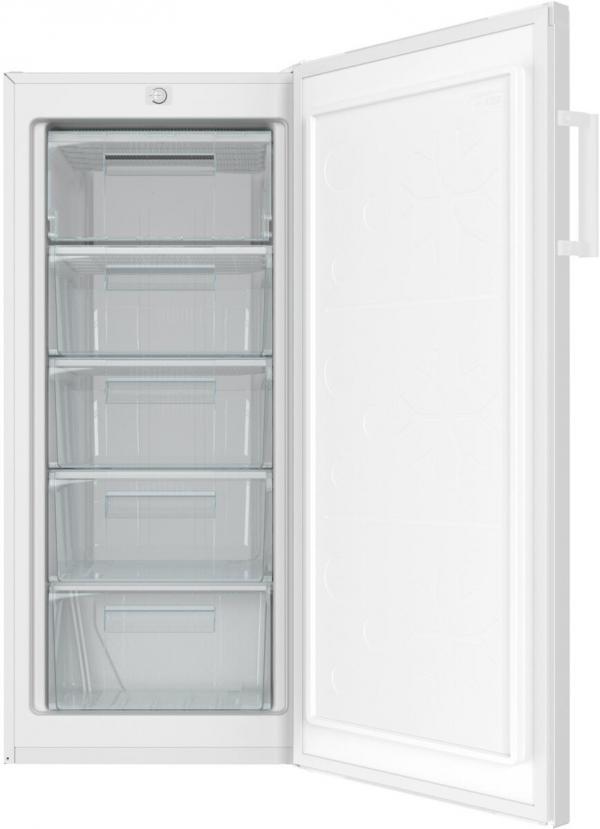 Amica GS 321 130 W Stand Gefrierschrank, 54 cm breit, 145 L, 4 Gefrierschubladen, 1 Gefrierfächer mit Klappe, weiß (1194676)