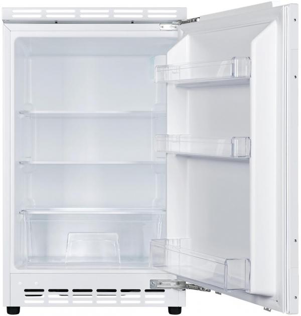 Amica UVKSD 351 951 Unterbau-Vollraumkühlschrank, Nischenhöhe: 82 cm, 103 L, Inverter Kompressor, LED-Beleuchtung, dekorfähig (1195108)