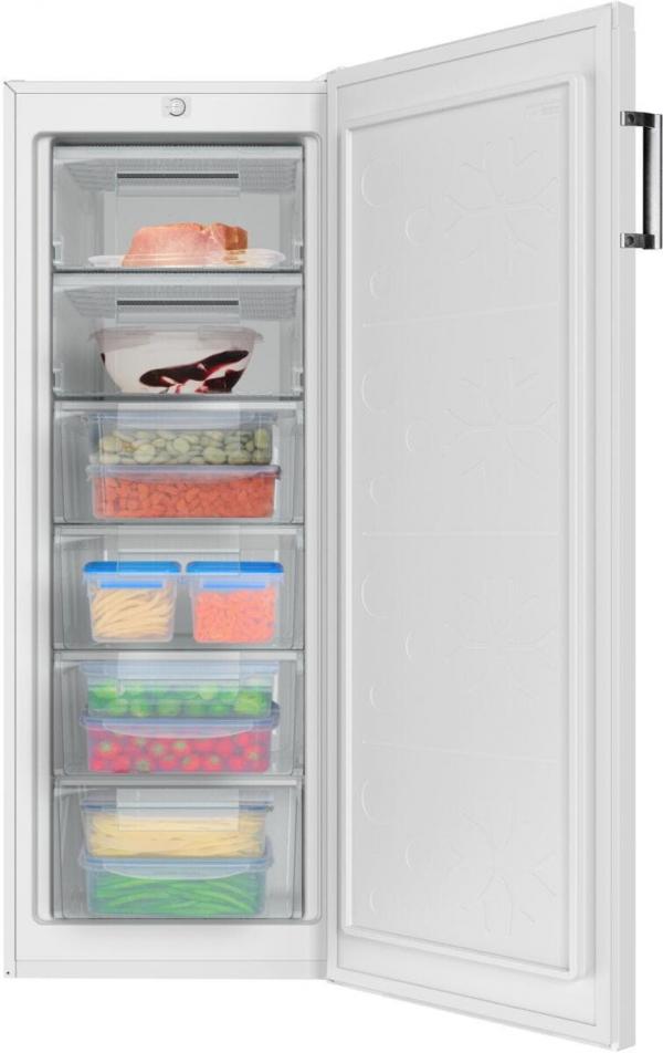Amica GS 324 190 W Stand Gefrierschrank, 54 cm breit, 177 L, Inverter Kompressor, 5 Gefrierschubladen, weiß (1194679)