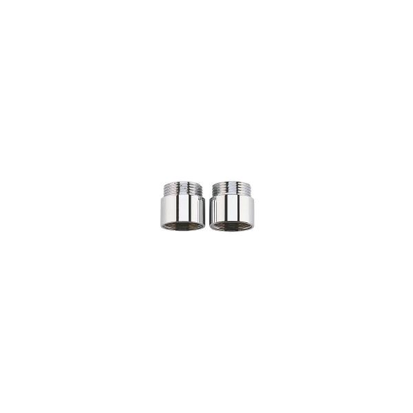 ARDEBO.de GROHE Verlängerung, 3/4", chrom (0713000M), 20mm