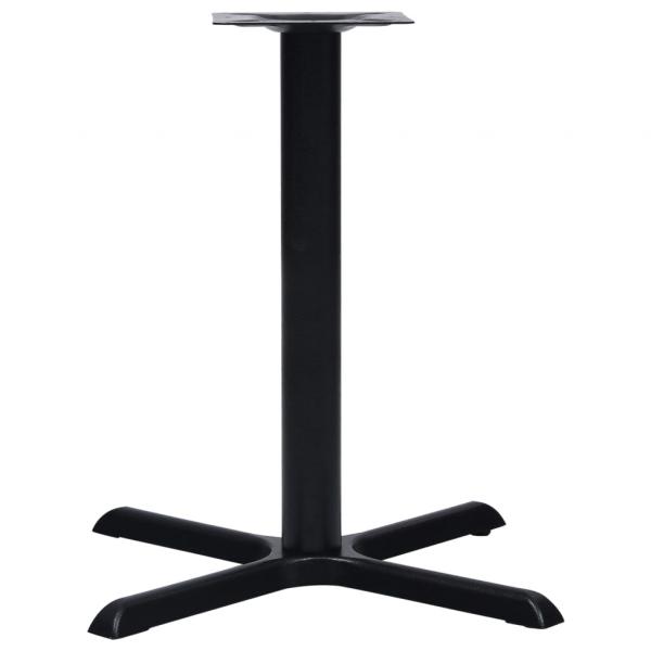Bistrotisch-Gestell Schwarz 76x76x72 cm Gusseisen