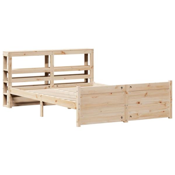 Bettgestell mit Kopfteil ohne Matratze 150x200 cm