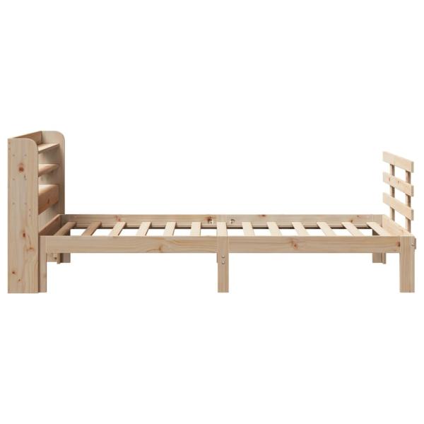 Bettgestell mit Kopfteil ohne Matratze 100x200 cm