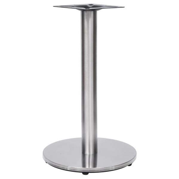 ARDEBO.de - Bistrotisch-Gestell Silbern Ø45x72 cm Edelstahl
