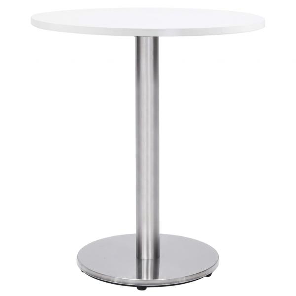 Bistrotisch-Gestell Silbern Ø45x72 cm Edelstahl
