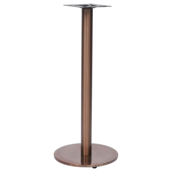 ARDEBO.de - Bistrotisch-Gestell Golden Ø45x107 cm Edelstahl