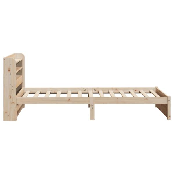 Bettgestell mit Kopfteil ohne Matratze 100x200 cm
