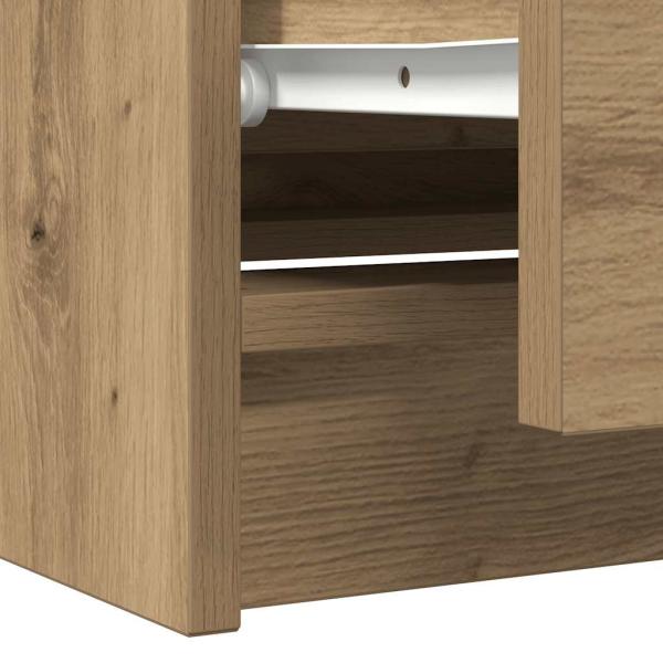 TV-Schrank Artisan-Eiche 100x35x54 cm Holzwerkstoff