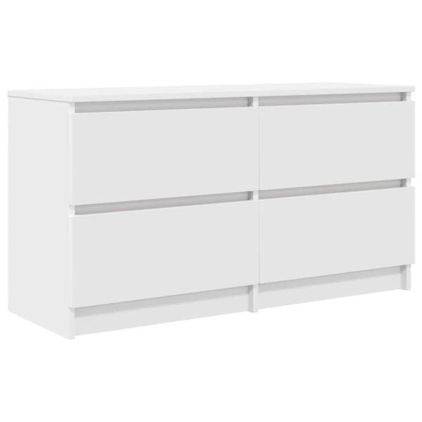 TV-Schrank Weiß 100x35x54 cm Holzwerkstoff