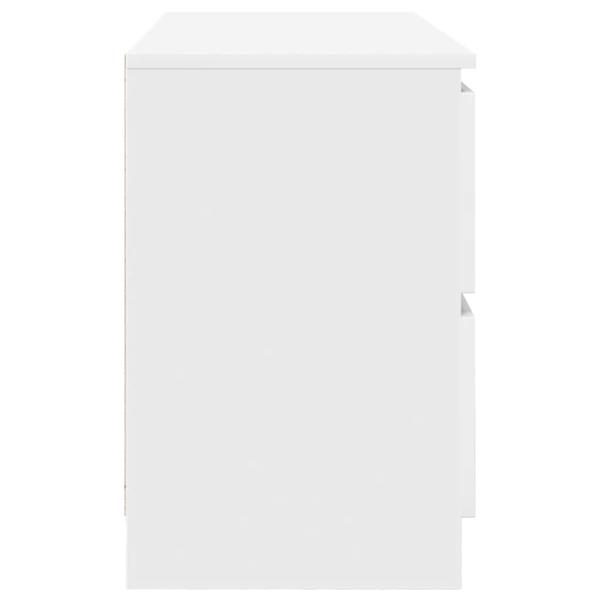 TV-Schrank Weiß 100x35x54 cm Holzwerkstoff