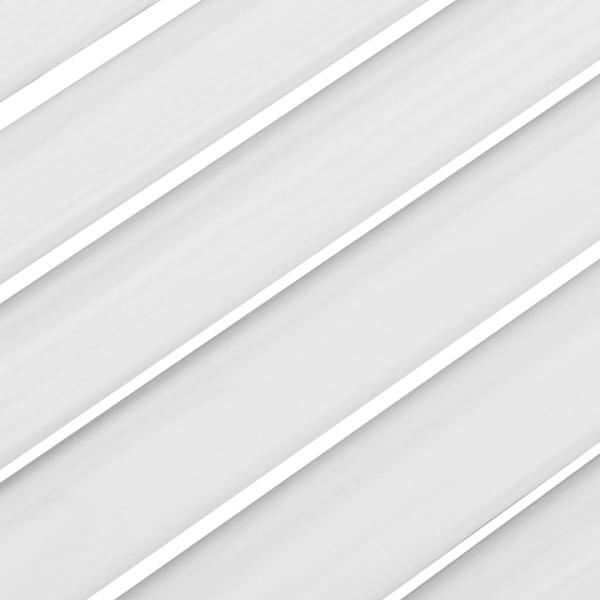 Schwingtüren Lamellen-Design 2-Paar Weiß 80x100 cm