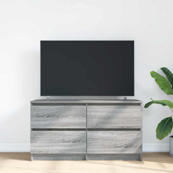 TV-Schrank Grau Sonoma 100x35x54 cm Holzwerkstoff