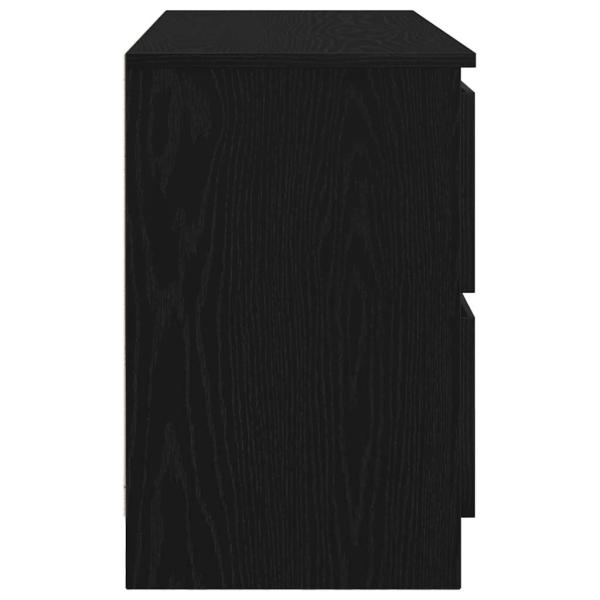 TV-Schrank Schwarz 100x35x54 cm Holzwerkstoff
