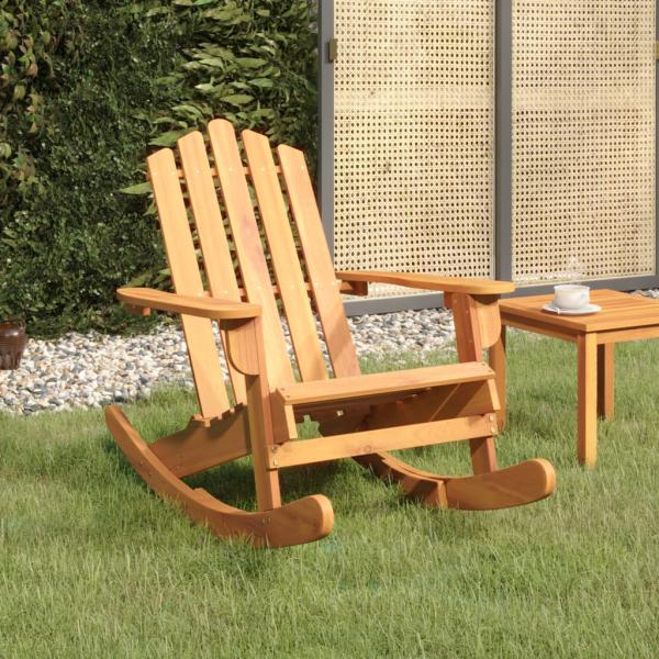 ARDEBO.de - Adirondack-Schaukelstuhl Massivholz Akazie