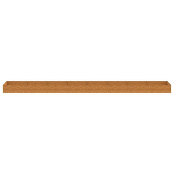 Hochbeet 770x100x36 cm Cortenstahl