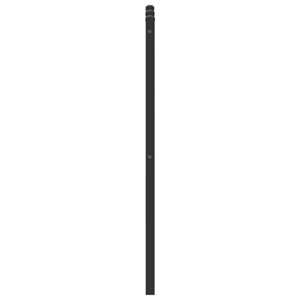 Kopfteil Braun Eichen-Optik 120 cm Holzwerkstoff und Stahl