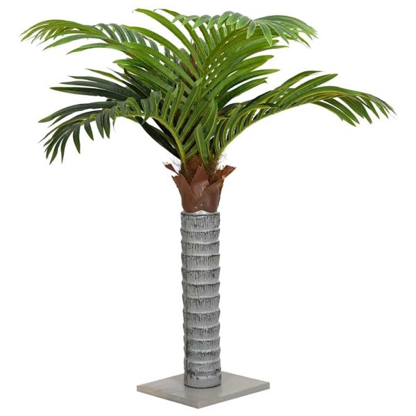 ARDEBO.de - Palme Künstlich 12 Blätter 150 cm Grün