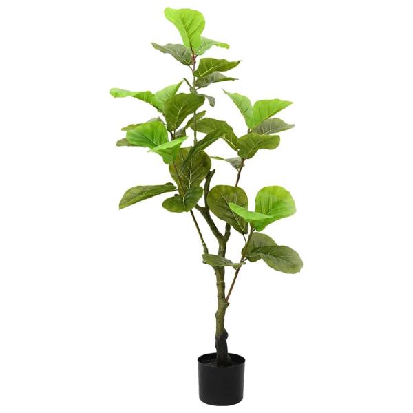 ARDEBO.de - Ficusbaum Künstlich 30 Blätter 125 cm Grün
