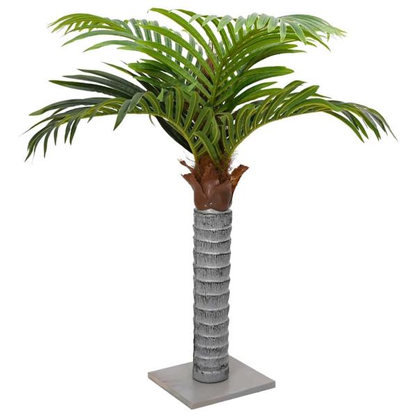 ARDEBO.de - Palme Künstlich 6 Blätter 100 cm Grün
